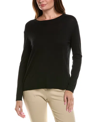 Max Mara Mm By  Arca Silk-blend Sweater In Black