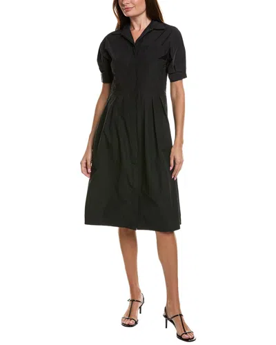 Max Mara Mm By  Cadmio Shirtdress In Black