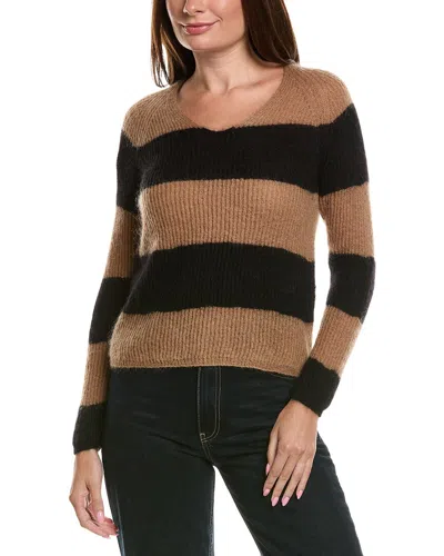Max Mara Mm By  Ricetta Mohair-blend Sweater In Camel