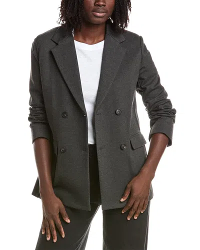 Max Mara Mm By  Virgus Jersey Jacket In Gray