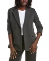 Max Mara Mm By  Virgus Jersey Jacket In Grey