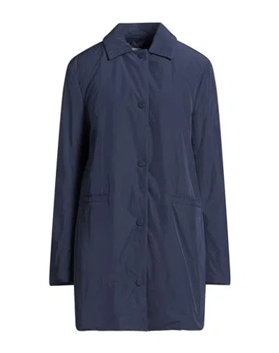 Max Mara Mm By  Woman Jacket Navy Size 14 Polyester In Blue