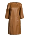 Max Mara Short Dresses In Brown