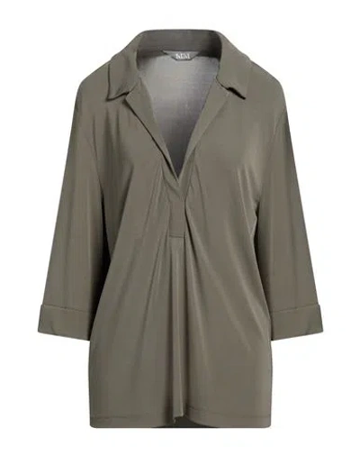 Max Mara Mm By  Woman Top Military Green Size L Viscose