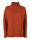 Max Mara Mm Girocoll In Orange