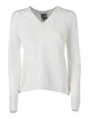 Max Mara Mm Girocoll In White