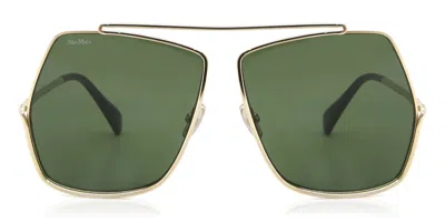 Max Mara Mm0006 08a Occhiali Da Sole Oro Per Donna In Multi