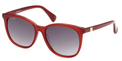 Max Mara Mm0022 66b Women's Sunglasses Red Size 56
