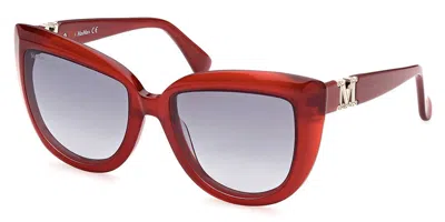 Max Mara Mm0029 66b Women's Sunglasses Red Size 56