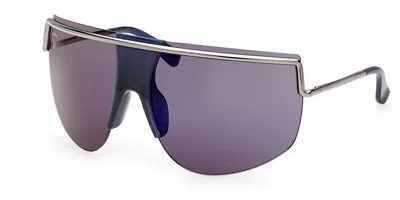 Max Mara Mm0050 90x Women's Sunglasses Grey Size 70