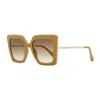 Max Mara Mm0051 Sunglasses In Green