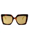 Max Mara Mm0051 Sunglasses In 52g Havana