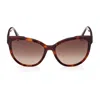 Max Mara Mm0058 Sunglasses In Brown
