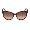 Max Mara Mm0058 Sunglasses In 52f Havana
