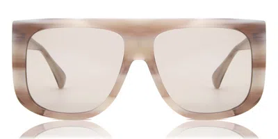 MAX MARA MM0073 EILEEN 20E WOMEN’S SUNGLASSES GREY SIZE 60