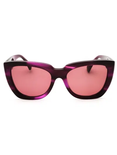 Max Mara Mm0090 Sunglasses In Violet/other / Violet