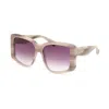 Max Mara Square Frame Sunglasses In Brown