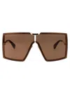 Max Mara Sunglasses In Brown