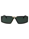 Max Mara Green Metal Sunglasses