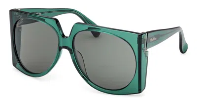 Max Mara Mm0133 Anne 96n Occhiali Da Sole Verdi Per Donna