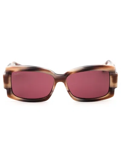 Max Mara Mm0140 Sunglasses In Horn/other / Violet