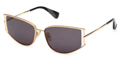 Max Mara Mm0141 30a Occhiali Da Sole Oro Per Donna