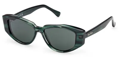 Max Mara Mm0161 96n Women's Sunglasses Green Size 52