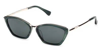 Max Mara Mm0162 96n Occhiali Da Sole Verdi Per Donna