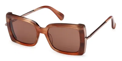 Max Mara Mm0166 68e Occhiali Da Sole Arancioni Per Donna