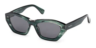 Max Mara Mm0169 98a Occhiali Da Sole Verdi Per Donna In Green