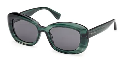 Max Mara Mm0170 98a Occhiali Da Sole Verdi Per Donna In Green
