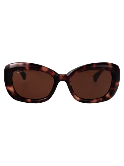 Max Mara Mm0170 Sunglasses In Brown