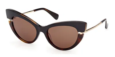 Max Mara Mm0187 56e Women's Sunglasses  Size 56