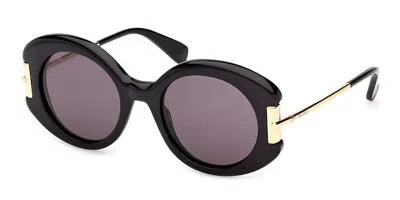 Max Mara Mm0188 01a Women's Sunglasses  Size 52
