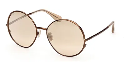 Max Mara Mm0191 38l Women's Sunglasses  Size 59