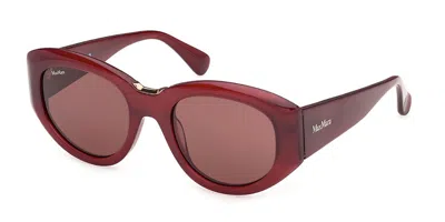 Max Mara Mm0198 69s Women's Sunglasses  Size 52 In Red