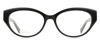Max Mara Mm1387 807 Occhiali Da Vista Neri Per Donna (solo Montatura) In Black