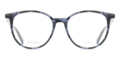 Max Mara Mm1410 Jbw Occhiali Da Vista Blu Per Uomo (solo Montatura) In Multi