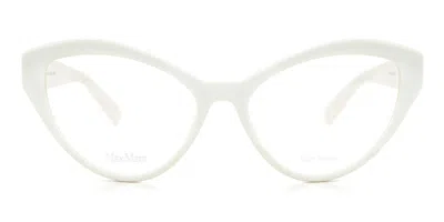 Max Mara Mm1424 Szj Occhiali Da Vista Bianchi Per Donna (solo Montatura) In White