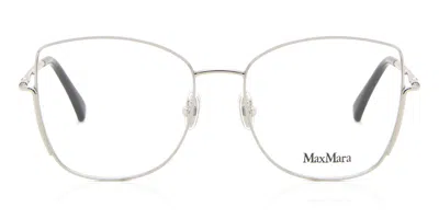 Max Mara Mm5003 016 Occhiali Da Vista Argentati Per Donna (solo Montatura) In Silver