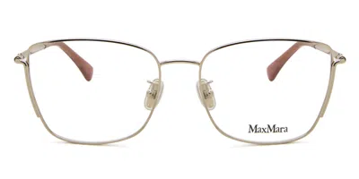 Max Mara Mm5004-h 032 Occhiali Da Vista Oro Per Donna (solo Montatura) In Gold
