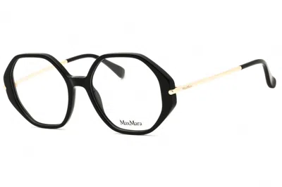 Max Mara Mm5005 001 Shiny Black 54mm