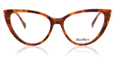 Max Mara Mm5006 Women's Glasses, Tortoiseshell, Size 54 In Brown