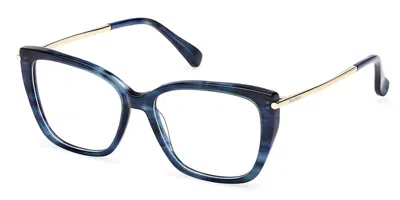 Max Mara Mm5007 Women's Glasses, Blue, Size 53
