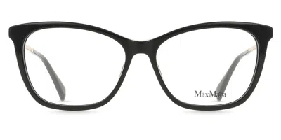 Max Mara Mm5009 001 Women's Glasses Black Size 54 - Free Lenses - Blue Light Block Available In Green