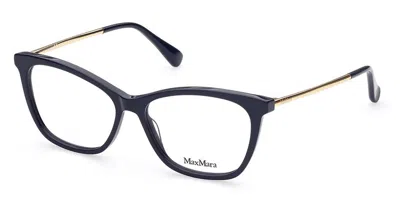Max Mara Mm5009 092 Occhiali Da Vista Blu Per Donna (solo Montatura) In Multi