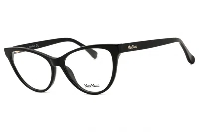 Max Mara Mm5011 Cat Eye Acetate Eyeglasses In Black