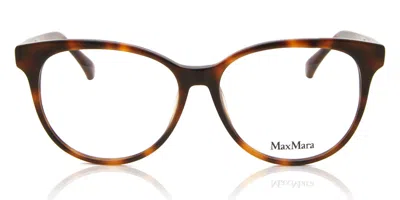 Max Mara Mm5012 052 Occhiali Da Vista Tartarugatishell Per Donna (solo Montatura) In Multi