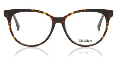 Max Mara Mm5012 Women's Glasses, Tortoiseshell, Size 54 In Brown