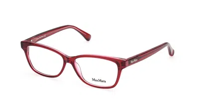 Max Mara Mm5013 Women's Glasses, Burgundy, Size 54